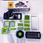 16-în-1 Tocător Manual Rezistent pentru Legume - imagine 4